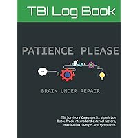 Traumatic Brain Injury Log Notebook: TBI Survivor / Caregiver Six Month Log Book. Track internal and external factors, medication changes and symptoms. Traumatic Brain Injury Log Notebook: TBI Survivor / Caregiver Six Month Log Book. Track internal and external factors, medication changes and symptoms. Hardcover