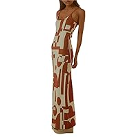 Bodycon Dresses for Women Summer Knit Hollow Out Sexy Night Out Midi Maxi Dress Sleeveless Long Cut Out Dress