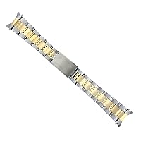 Ewatchparts OYSTER WATCH BAND COMPATIBLE WITH 36MM ROLEX DATEJUST 1602 1603 1611 16013 16233 18K/SS 20MM