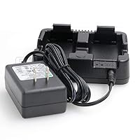 2M Battery Dual Charger for Nikon NIVO 2M/2C Series DPL-322 Total Station Nivo C/M Battery Charger