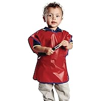 Colorations Machine Washable Toddler Smock – Kids Smock for Painting and Crafting, Latex-Free and Easy to Clean – Sleeveless Smock for Kids Measures 16” x 19”
