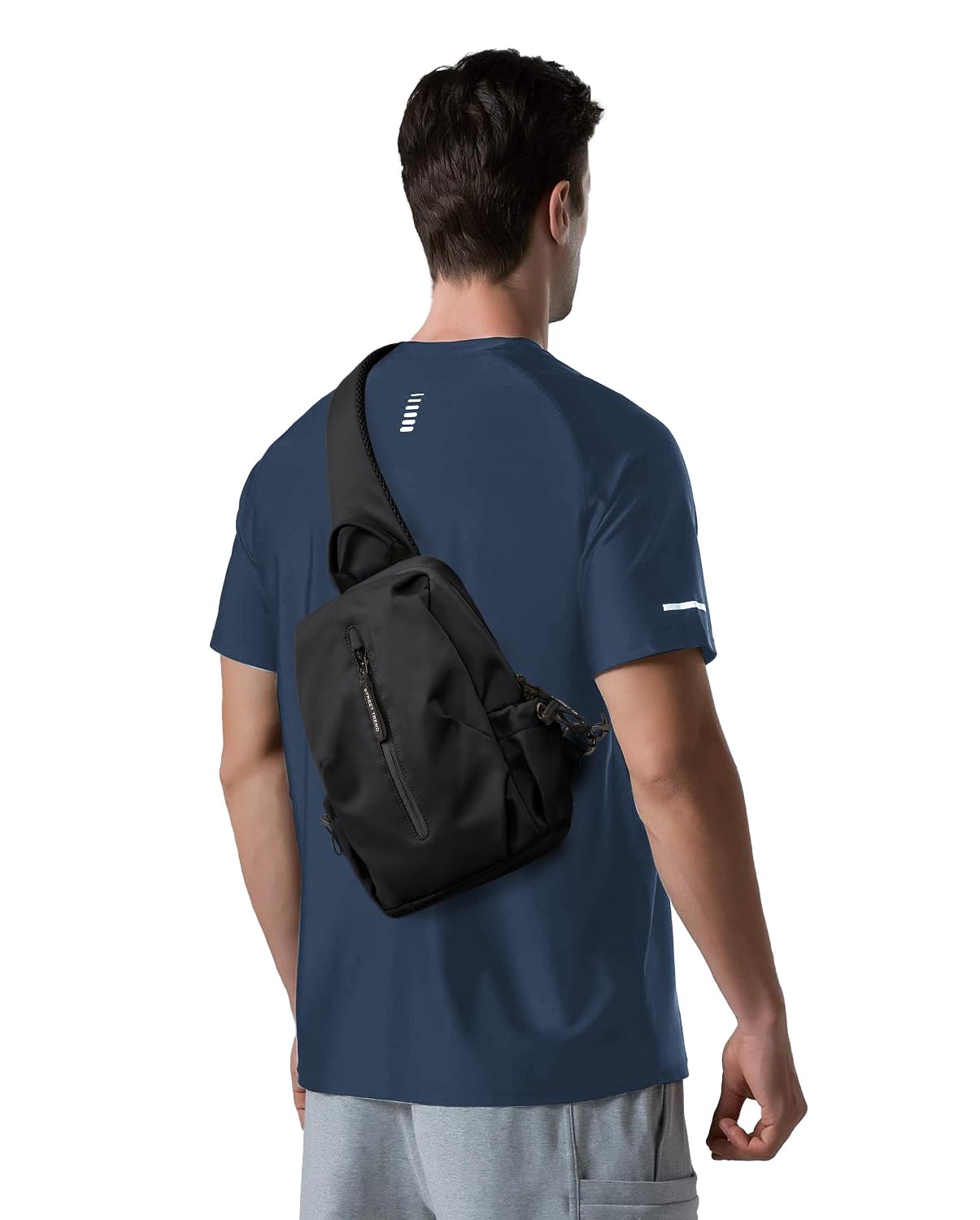 WEPLAN Sling Bag for Men,Crossbody Bag for Women,Chest Bag Daypack for Travel Sport Hiking Sling Backpack
