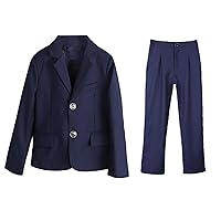 Boys' 2-Piece Suit for Casual Dinner Party Two Buttons Notch Lapel Tuxedos Set