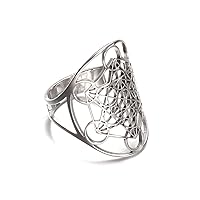 Star of David Ring for Men Women Hexagram Amulet Stainless Steel Jewish Jewelry