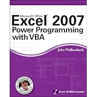 Excel 2007 Power Programming with VBA (Mr. Spreadsheet's Bookshelf Book 2) Excel 2007 Power Programming with VBA (Mr. Spreadsheet's Bookshelf Book 2) Kindle Paperback Digital