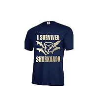 Delt I Survived Sharknado T Shirt