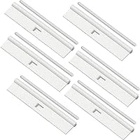 12pcs Vertical Curtain Cloth Clip 89MM PVC Vertical Blind Hanging Piece Processing Vertical Curtain Accessories for Vertical Shades Curtain