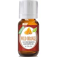 Healing Solutions 10ml Oils - Wild Orange Essential Oil - 0.33 Fluid Ounces