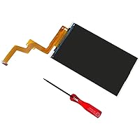 Top Upper LCD Glass Screen Display Replacement for Nintendo New 2DS XL LL with 1.5mm PH Screwdriver