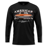 Men's 1966 Nova American Muscle Car Long Sleeve Shirt