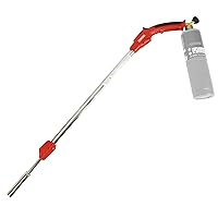 Chapin 75111: Propane Weed Burner Torch, 50,000 BTU, Works with Small Propane Tank, Electric Piezo Ignition with Gas Valve, 1-Lb Connection, Propane Tank Not Included