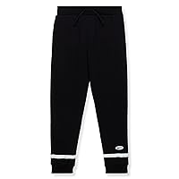 Nike Girl's NSW Icon Club Fleece Novelty Pants (Little Kids/Big Kids) Black/White LG (14 Big Kid)