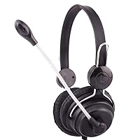 Game Headset Wired Headset USB Stereo PC Gaming Headset Wired Headphone with Microphone Laptop for PS4/PS3 (Black)