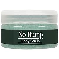 No Bump Body Scrub with Salicylic Acid, Prevents Ingrown Hair & Razor Burns, Exfoliates and Unclogs Pores, Ideal for Men and Women, 6 oz - 1 Pack