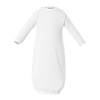Clementine Boys' Infant Baby Rib Swaddle Onesie (3 Pack)