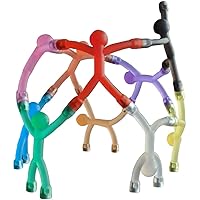 Magnetic Travel Toys: Stretchy, Fun, and Educational Fidget Toys for Kids and Adults Ages 3 and up 10 Opaque