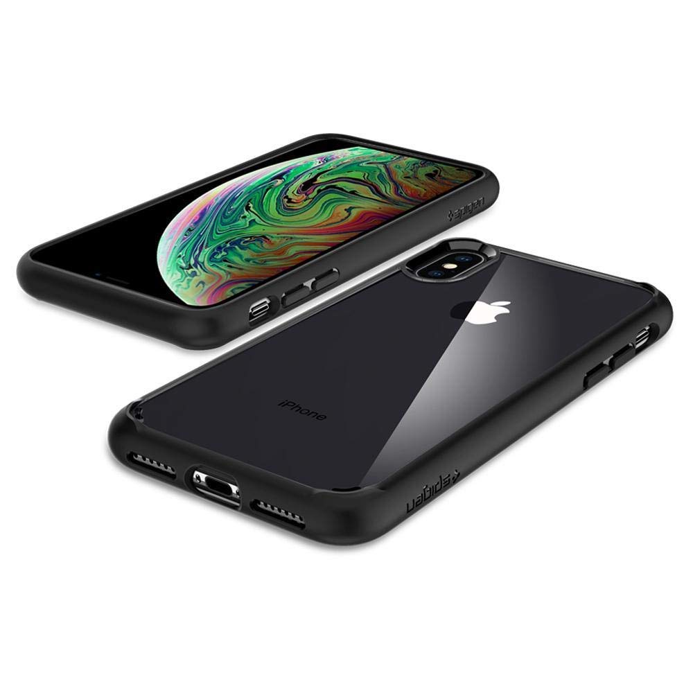 Spigen Ultra Hybrid Designed for Apple iPhone Xs MAX Case (2018) - Matte Black
