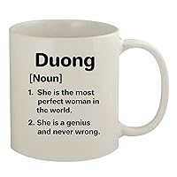 Duong Definition The Most Perfect Woman - Ceramic 11oz White Mug