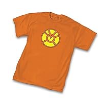 Green Lantern Orange Lantern Corps Symbol Orange Adult T-Shirt Tee