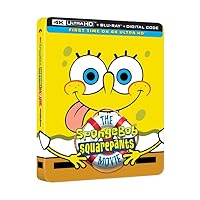 The SpongeBob SquarePants Movie [4K UHD Steelbook+ Blu-Ray + Digital Copy] The SpongeBob SquarePants Movie [4K UHD Steelbook+ Blu-Ray + Digital Copy] 4K