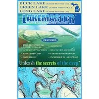 Lakemaster LPMIDGP09-07 Paper Map Duck/Green/Long (Gr.Trav)