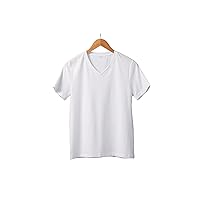 Cricut Women's T-Shirt Blank, V-Neck, 2XL, White