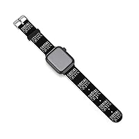 Social Distance Queen Silicone Strap Sports Watch Bands Soft Watch Replacement Strap for Women Men