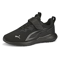 Puma Kids Boys All-Day Active Lace Up Sneakers Shoes Casual - Black