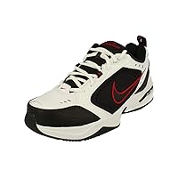Nike Air Monarch Iv White/Black/Varsity Red Soccer Shoes - 12A