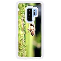 Phone Case for Galaxy S9 Plus Defender, Abstract Art, Slim Fit, Designed for Samsung Galaxy S 9 Plus, White, Owl