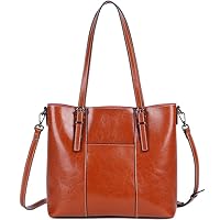 Large genuine leather women's bag fashion large capacity cowhide crossbody bag women's handheld tote shoulder bag