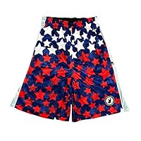 Flow Society Stars Boys Lacrosse Shorts | Boys LAX Shorts | Lacrosse Shorts for Boys | Kids Athletic Shorts for Boys