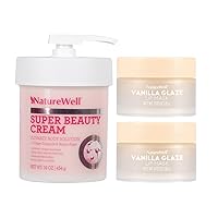 Clinical Super Beauty Cream & Vanilla Glaze Lip Mask Duo Bundle