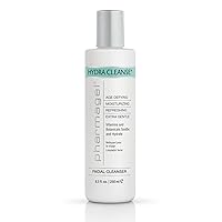 Pharmagel Hydra Cleanse Water Rinseable Facial Cleanser for All Skin Types | Natural Face Wash | Hydrating, Age Defying, and Revitalizing Face Cleanser | 8.5 fl. oz.
