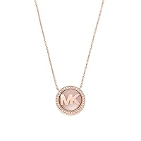 Michael Kors Rose Gold-Tone Necklace for Women; Necklaces for Women; Jewelry for Women