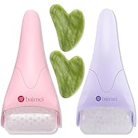 Ice Roller and Gua Sha Facial Tools, Ice Roller for face Reduces Puffiness Migraine Pain Relief