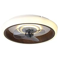 Ceiling Fan with Lights Remote Control,Lighting & Ceiling Fans,Dimmable Ceiling Fans Indoor with Light, Flush Mount Enclosed Low-Profile Fan for Living Room,Bedroom