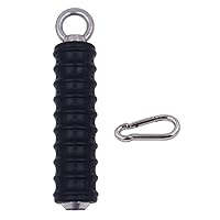 Fitness Single Arm Handle Rope Pull Down Grip Hand Grips Attachment, home and gym Pulley Cable Machine Attachment Hand Grips Strengthener Exerciser