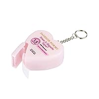 Heart Key Chain Tape Dispenser One Size - 12541
