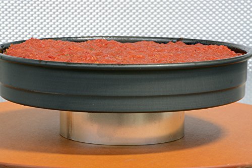 LloydPans Kitchenware USA Made Hard-Anodized 12 Inch Perforated Deep Dish Pizza Pan