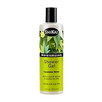 ShiKai Daily Moisturizing Shower Gel (Cucumber Melon, 12 oz) | Gentle Formula | With Aloe Vera & Oatmeal for Soft, Healthy Skin | Dry Skin Relief