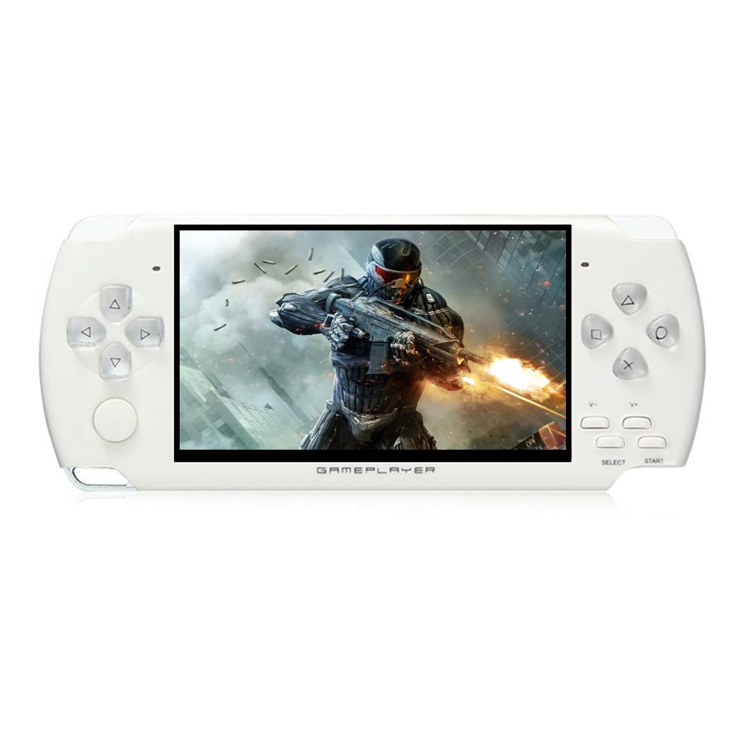 JXD 4.3 inch 8GB Handheld Game Console Built in 1500 Games for Multiple simulators x6 Retro Video Game Console mp3/mp4/Ebook TV Out Portable Game Player