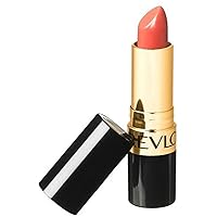 Revlon Super Lustrous Lipstick with Vitamin E and Avocado Oil, Cream Lipstick in Wine, 445 Teak Rose, 0.15 oz (Pack of 2)