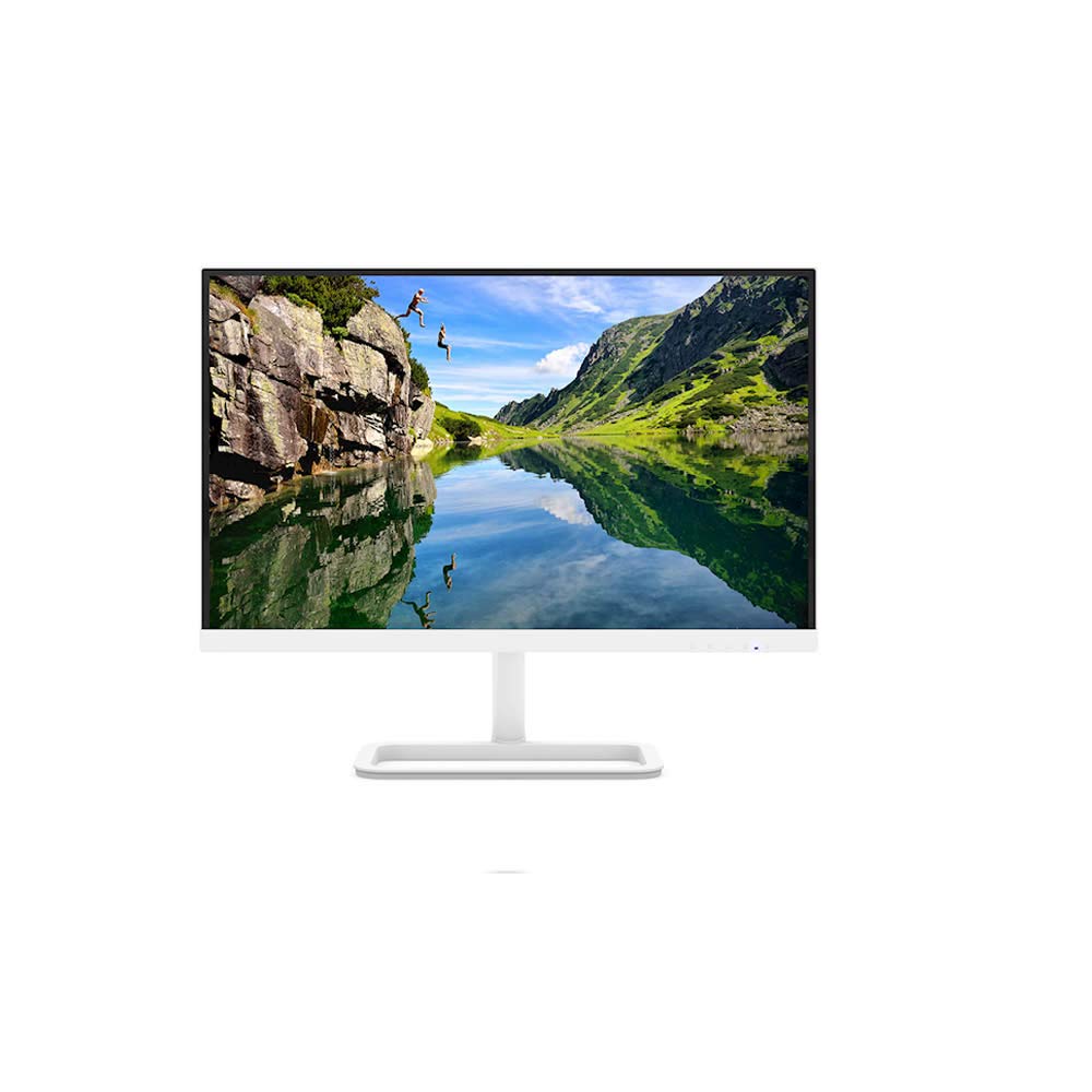 Planar White 24in Wide - FHD IPS LED LCD, Narrow Bezel, VGA, HDMI, DP, Speakers, DC Power