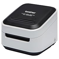 Brother ColAura VC-500W Color Photo & Label Printer, Compact & Versatile, Wi-Fi Enabled, Free Design Software & App with Templates, Prints in Full Color, Without Ink Using Zink Zero Ink Technology