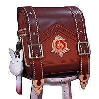 NW Anime Genshin Impact Klee Spark Knight Cute Backpack Game Project Klee Shoulder Bags Lolita Bag Cosplay Gifts (Only Backpack)