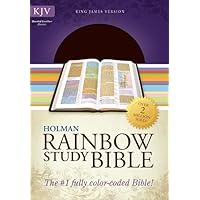KJV Rainbow Study Bible, Brown Bonded Leather KJV Rainbow Study Bible, Brown Bonded Leather Bonded Leather Kindle Imitation Leather