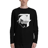 T Shirt The Neighbourhood Men's Fashion Round Neck Clothes Classical Long Sleeve Tops Black