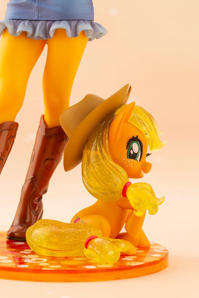 Kotobukiya My Little Pony: Applejack Limited Edition Bishoujo Statue, Multicolor