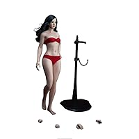 1/6 Scale Female Super Flexible Seamless Figure Body Steel Bone Well-Proportioned Small Breasts 12 Inch Collectible Action Figures with Pale Skin(PLSB2021-S46)